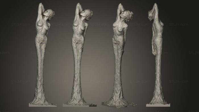 Статуэтки и статуи разные (Отпечатки, STKR_0363) 3D модель для ЧПУ станка